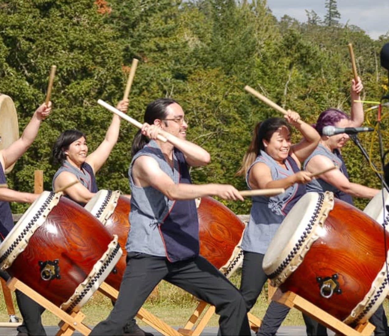 Portland Taiko at Montavilla PBOT Plaza