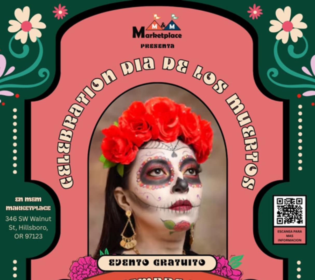 Dia de los Muertos M&M Marketplace