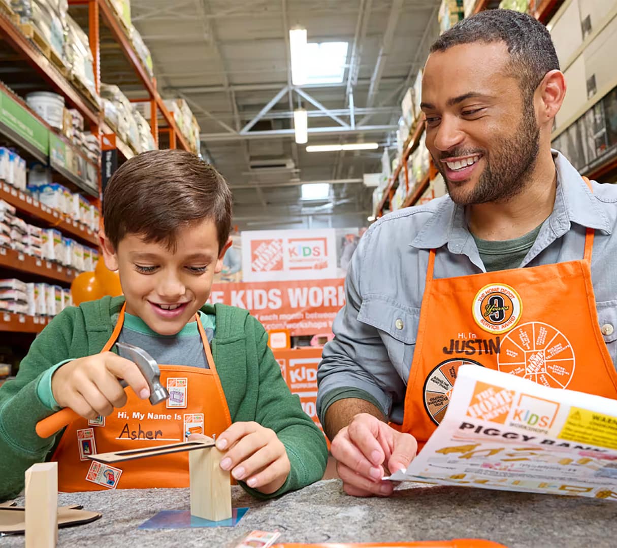 Home Depot Kids Workshops