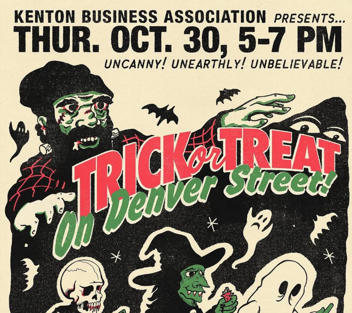 Trick or Treat Denver Street