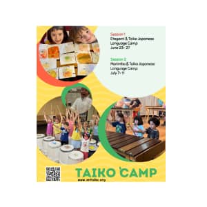 Japanese Taiko Drumming Summer Camp- enTaiko