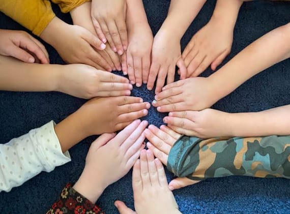 hands cropped together