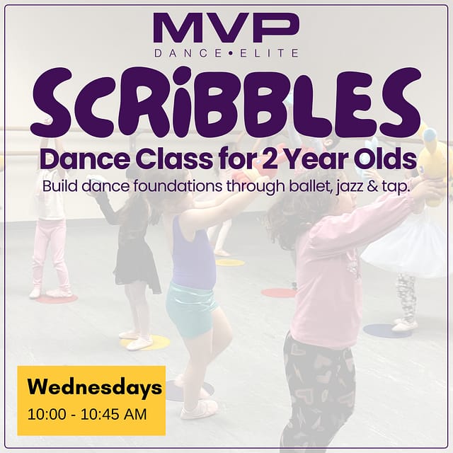Creative Movement Dance Class for 2 Year Olds at MVP Dance Elite in Portland
