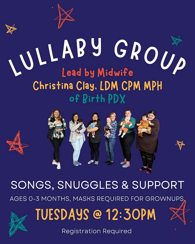 Lullaby Group (0-3 Months) at The Musikry in Portland