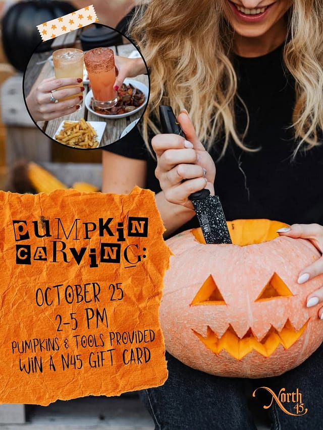 Free Pumpkin Carving at North 45 at North 45 in Portland