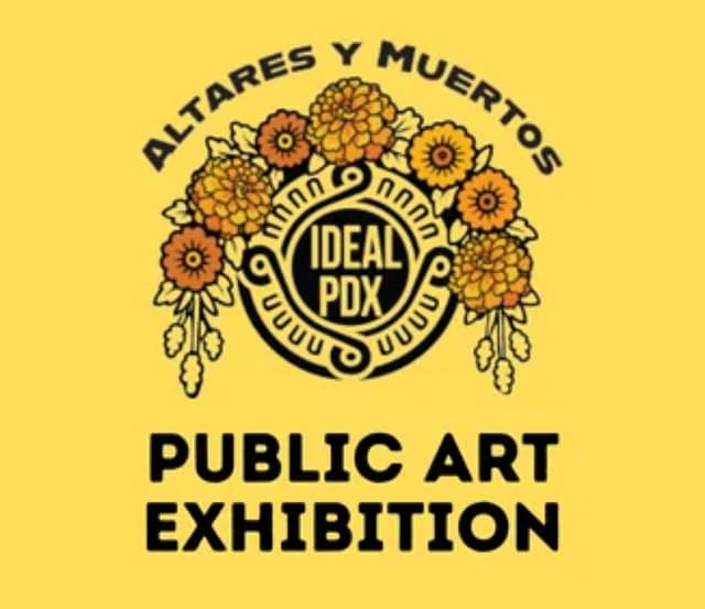 Altares y Muertos Public Art Exhibition at PDX Parent in Portland