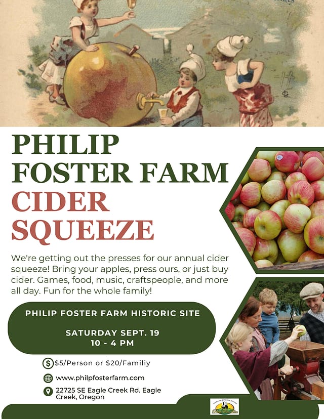 Philip Foster Farm Cider Squeeze at Philip Foster Farm Historic Site in Portland