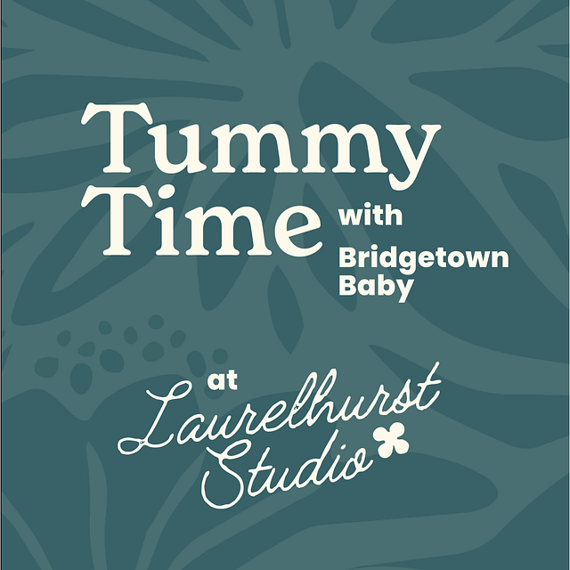 Tummy Time with Bridgetown Baby at Laurelhurst Studio in Portland