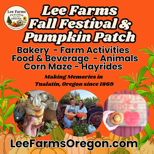 Lee Farms Fall Festival Pumpkin Patch at Lee Farms in Portland