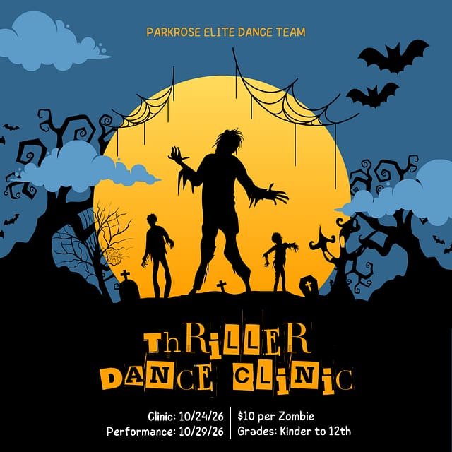 Thriller Dance Clinic K-12 at Parkrose High School in Portland