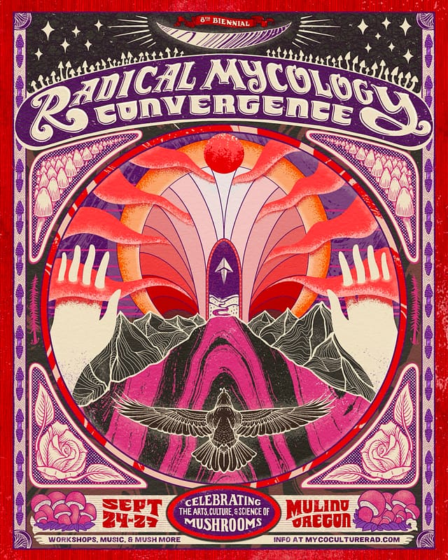 Radical Mycology Convergence at Brown Bottle Farm in Portland
