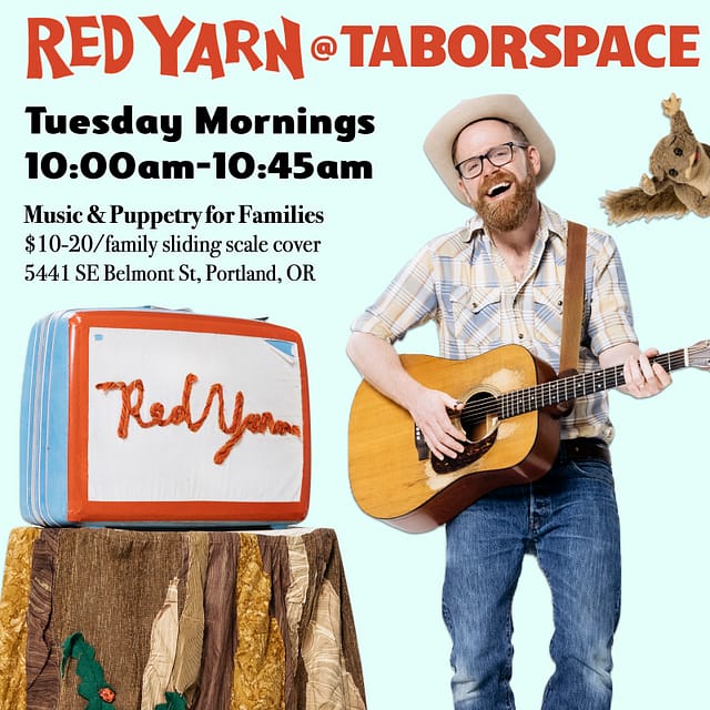 Red Yarn's Family Music & Puppet Show at Taborspace at Taborspace in Portland