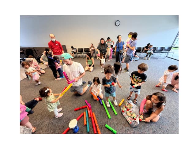 Early Childhood Mandarin Music and Movement Class at Beaverton City Library in Portland