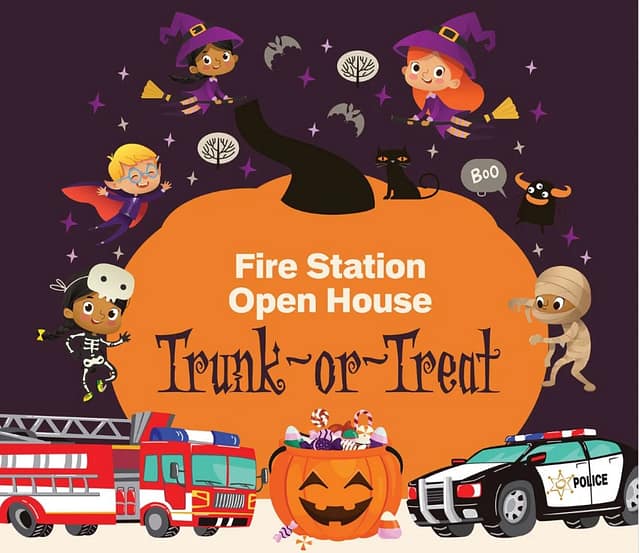 Fire Station Open House Trunk-or-Treat at Fire Station 74, 1520 NE 192nd Ave, Portland in Portland
