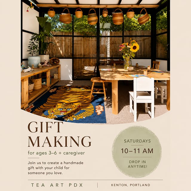 Gift Making for Ages 3-6 at Near Trenton Park in North Portland in Portland