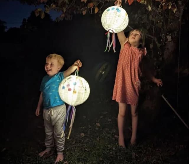 Lantern Walk in Sellwood at The Shack at Sellwood Park in Portland