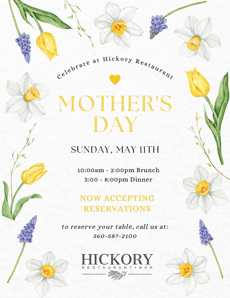 Camas Meadows Mother's Day meals