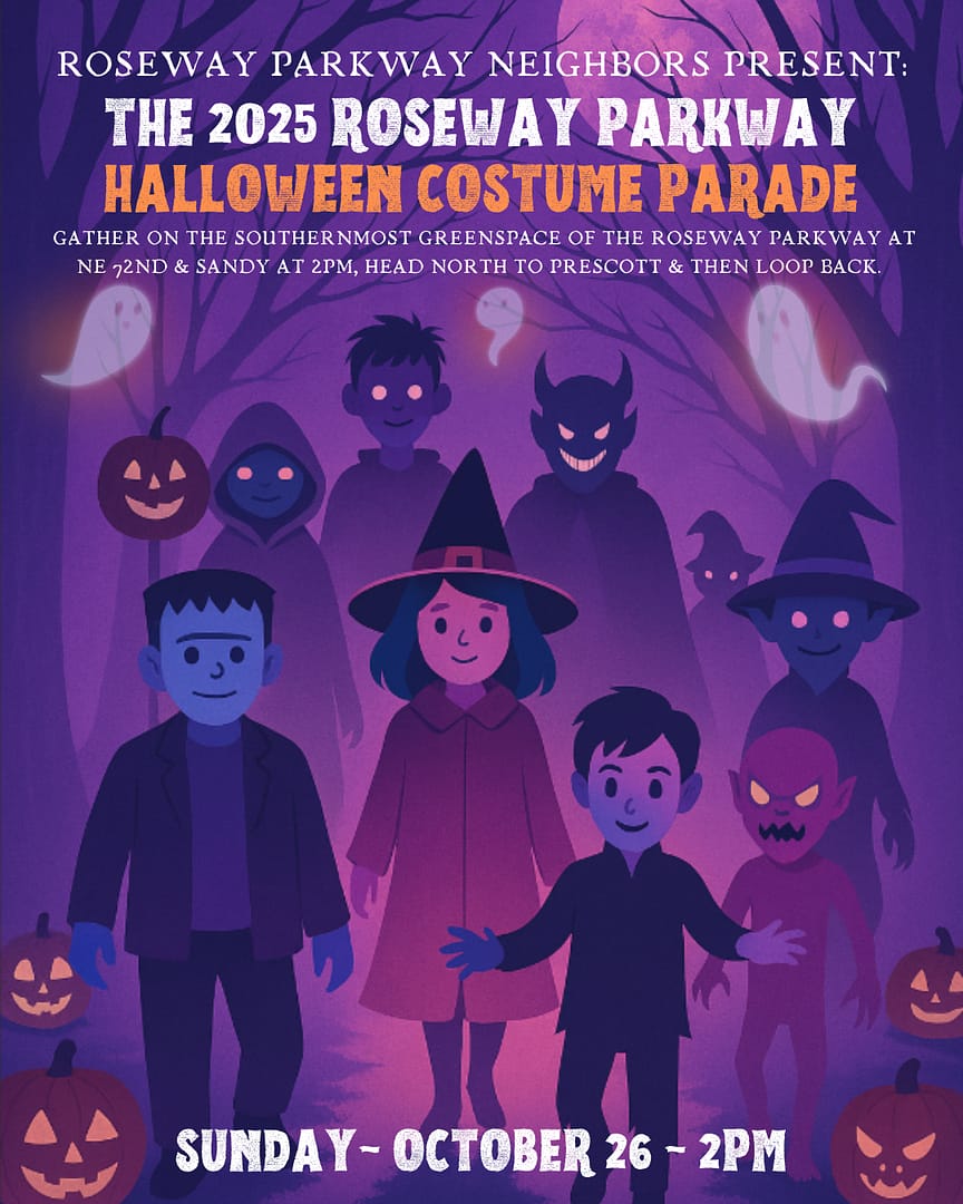 2025 Roseway Halloween Parade