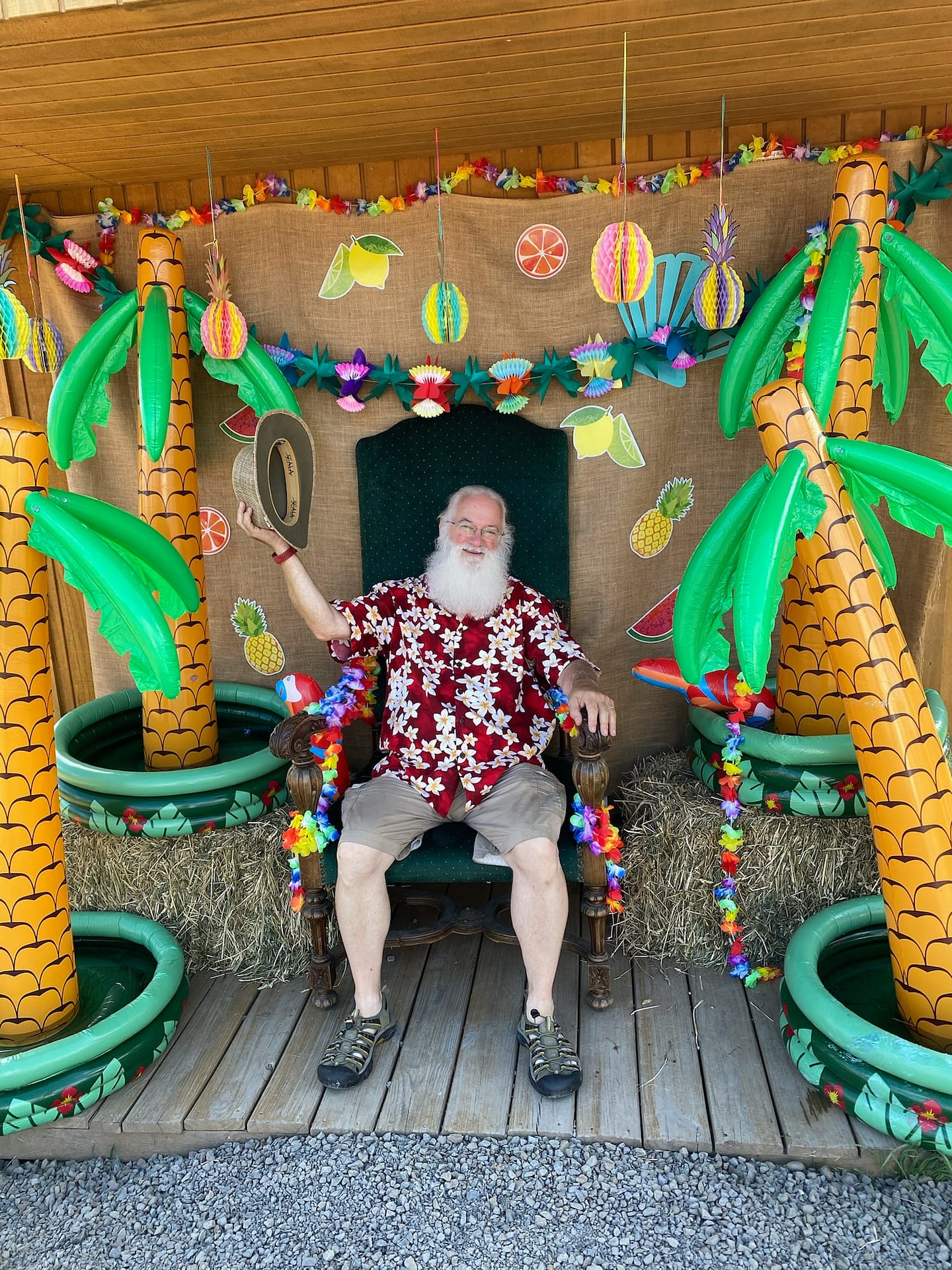 Christmas in July, at the Farm!