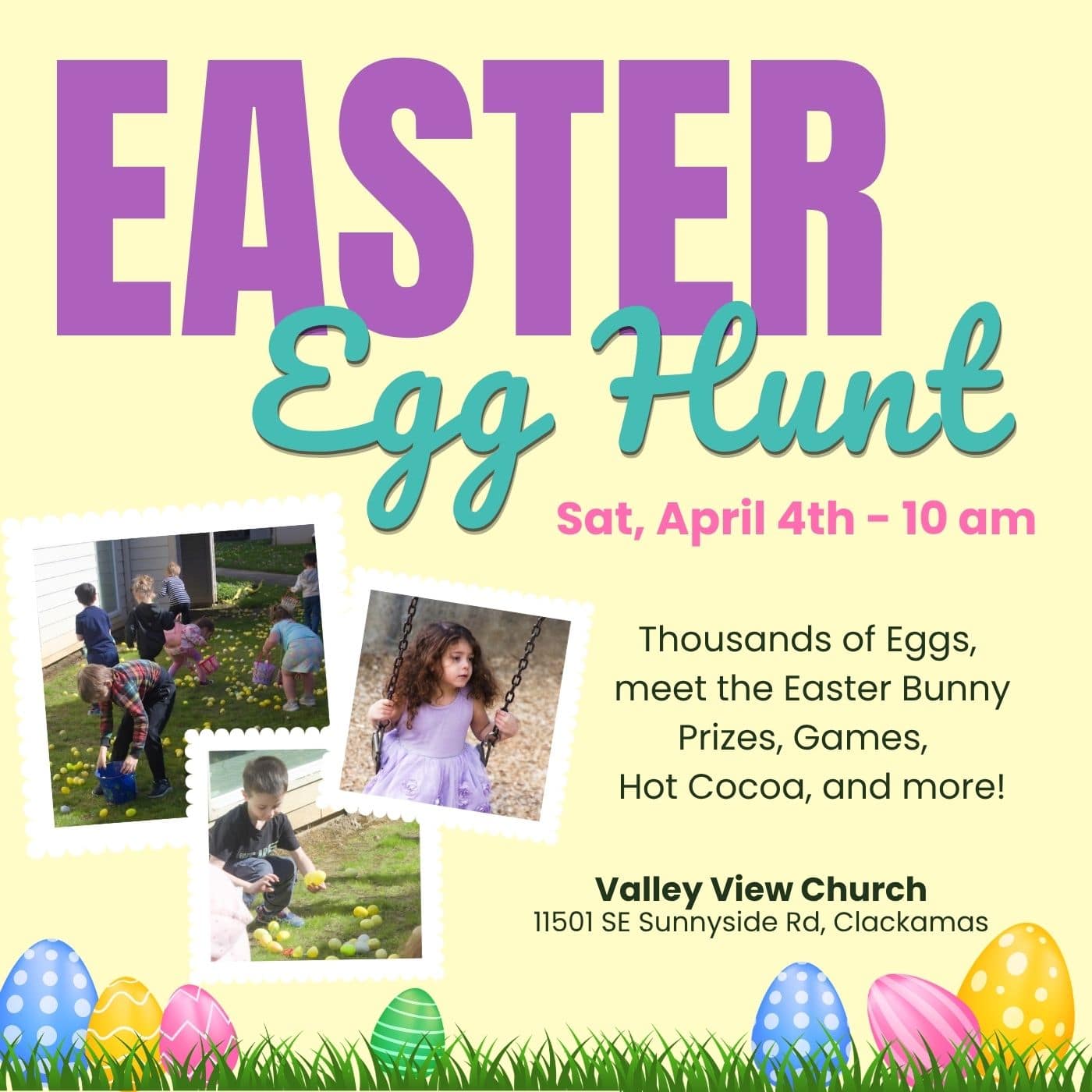 Epic Easter Egg Hunt - PDX Parent