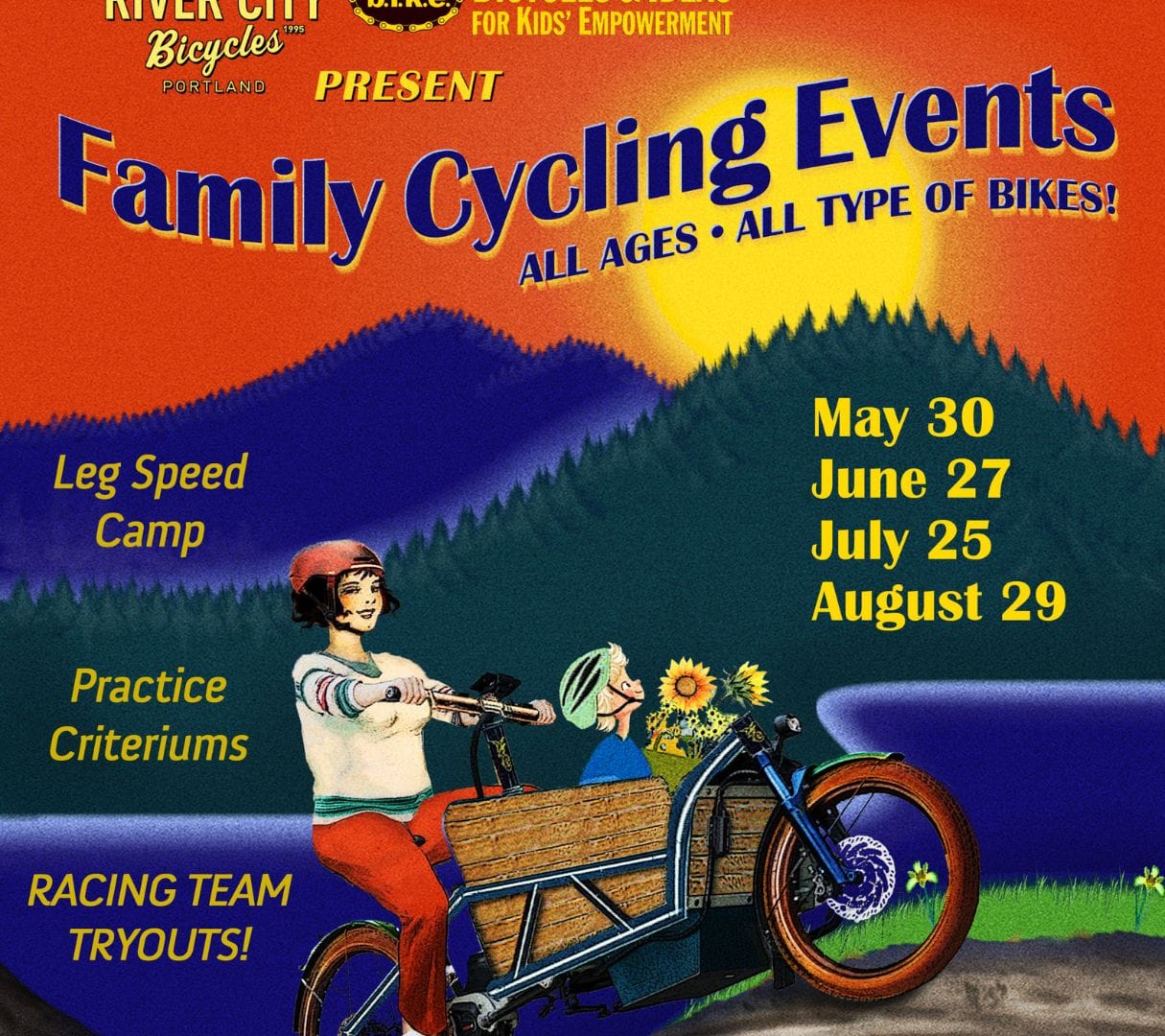 Family Cycling Events