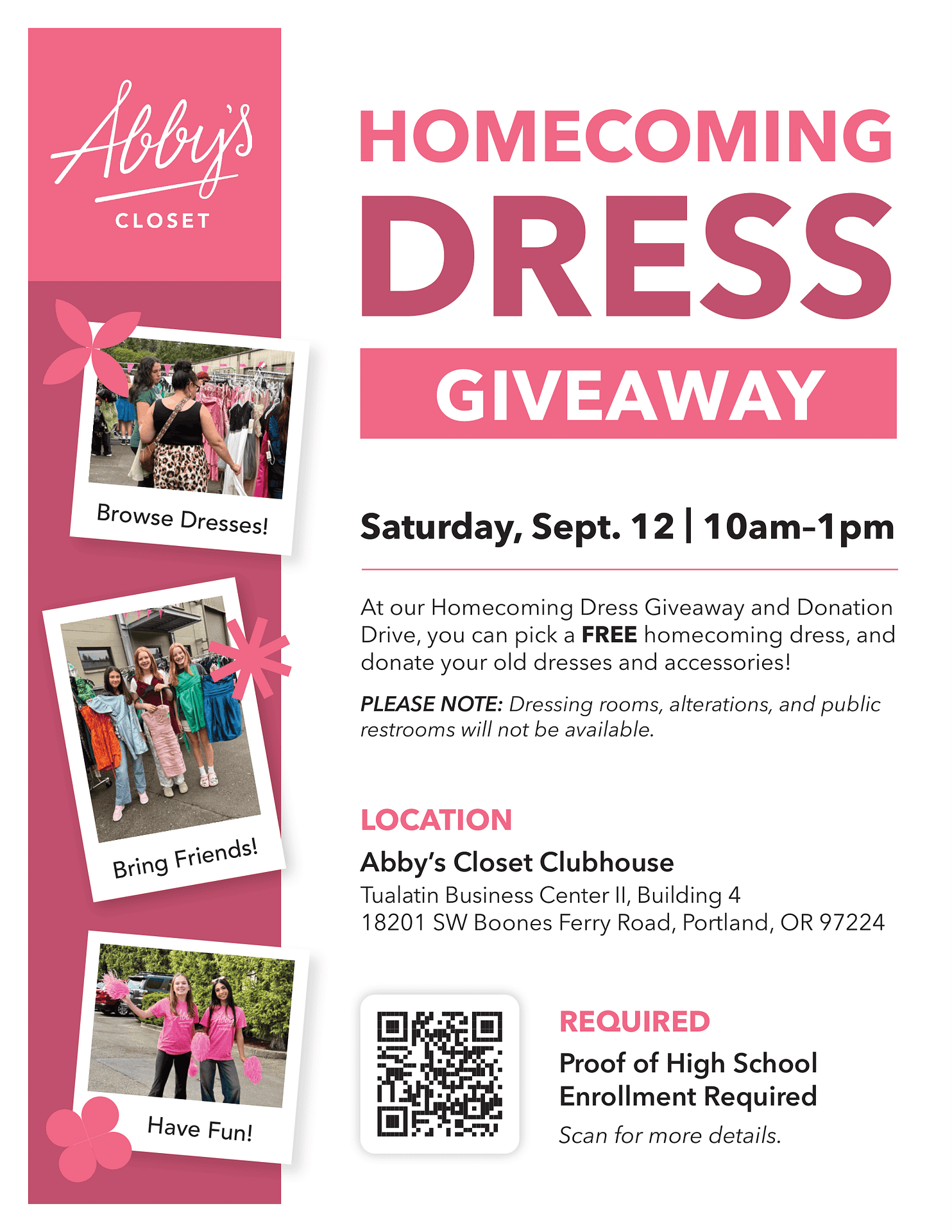 homecoming dress giveaway Abby's Closet FREE Homecoming Dress Giveaway