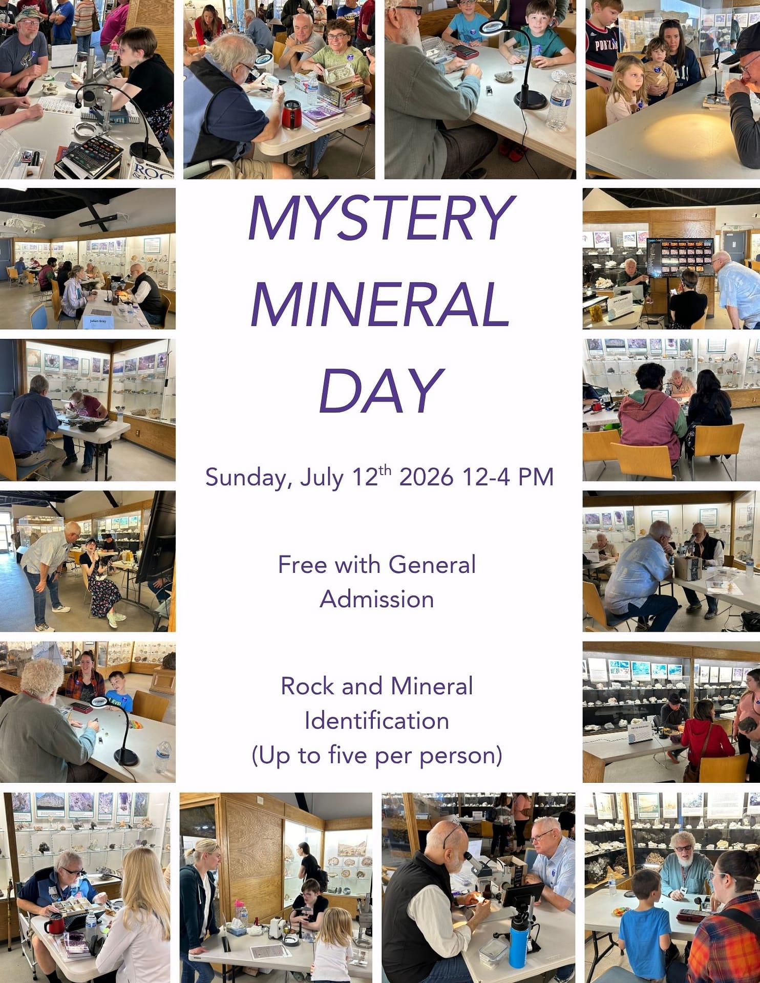 Mystery Mineral Day